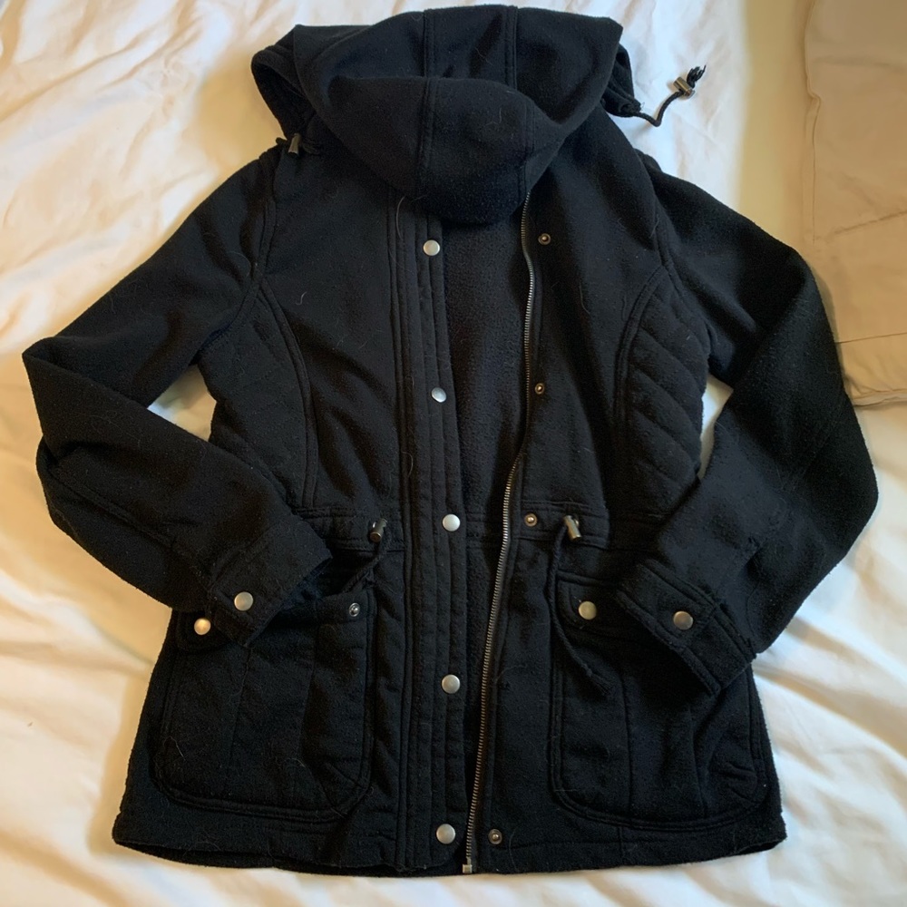 Black Light Weight Fall Jacket Size M